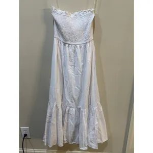 Petal And Pup Richmond Dress Strapless White Smocked Size 4 thumbnail 5
