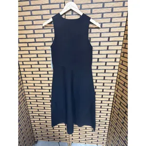 Free Assembly Black Sweater‎ Jeweled Midi Dress Size Small thumbnail 2