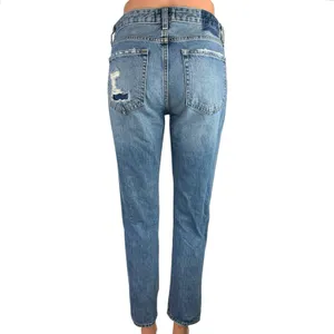 Abercrombie & Fitch Ames Low Rise Distressed Skinny Slim Boyfriend Denim Jeans 0 thumbnail 3