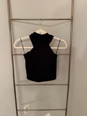 Black Halter Top thumbnail 2