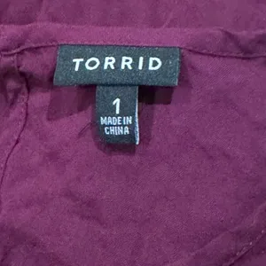 Torrid Lattice Challis Trapeze Dress Women’s XL thumbnail 3