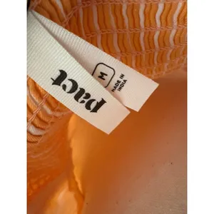 Pact NEW Womens Sunset Light Gauze Cami Dress Size Medium Striped Maxi thumbnail 4