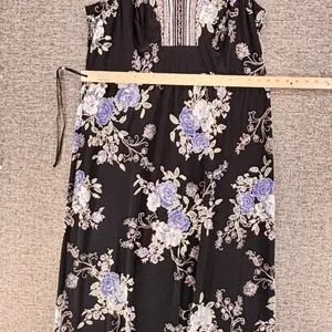 Rabbit Rabbit Rabbit Womens Maxi Dress Size 18W Dark Romantic‎ Dark thumbnail 15