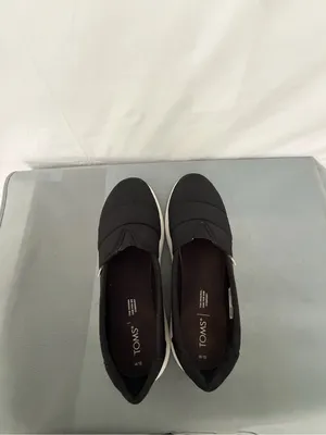 TOMS Alpargata Mallow Puff Black Women’s Slip-Ons Size 10 (B241) thumbnail 10