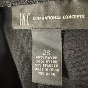 INC International Concepts Pull on Boot Cut Casual Pants Size S short thumbnail 3