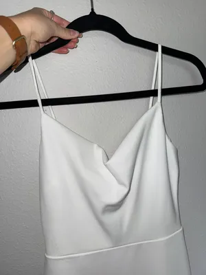 White Beaded Dress thumbnail 4