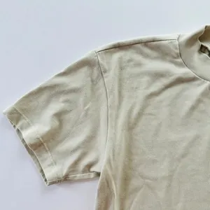 Essentials Fear of God Tee Shirt Beige Size Medium Boxy Short Sleeve Ladies thumbnail 2