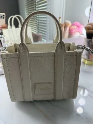 Marc Jacob’s Mini Cream Tote Bag thumbnail 2