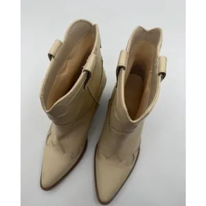 Sun + Stone Brennaa Western Boots Women's 5 Cream Concert Cowgirl Festival thumbnail 13