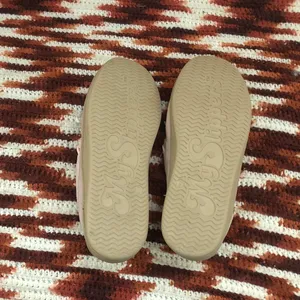 NEW MySlippers MyPillow Blush Pink Leather Suede Bow Moccasins Faux Fur Loafers Sz 7 New without tags thumbnail 2