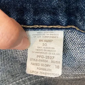 Vintage Faded Glory denim shorts home made shorts thumbnail 4