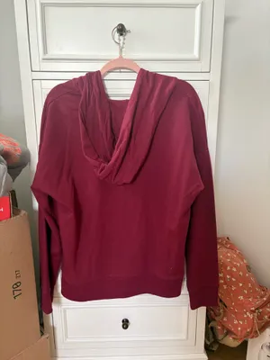 Time And Tru Burgundy zip up thumbnail 2