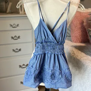 Spaghetti Strap Wrap Cutesy Top thumbnail 3