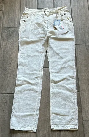 Patrizia Pepe white pants Size 29 thumbnail 1