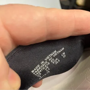Nike Benassi solarsoft slides black & white size‎ 5 thumbnail 6