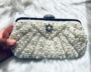 Bridal Clutch/Handbag Tan thumbnail 2