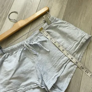 Brandy Melville Shorts striped boxer womens Blue White (one size) coquette sleep thumbnail 6