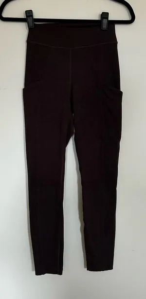 Lululemon Softy Suedey High-Rise Tight‎ 25" Size 4 thumbnail 1