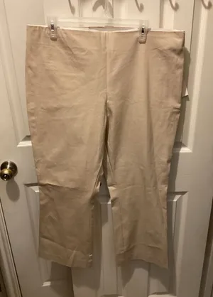 a new day Beige Cropped Pants thumbnail 1