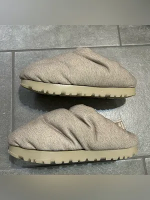 UGG Spaceslider Neutral Puffy Jersey Slingback Slippers Women’s Shoe Size 7 thumbnail 6