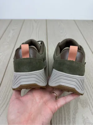 Teva Women's Ellwood Slip-Resistant Hiking Sneakers US8 Burnt Olive $100 thumbnail 6