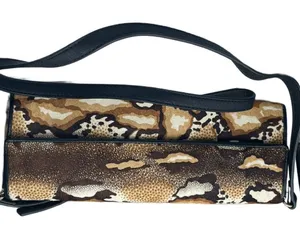 Aldo leather Chetah print crossbody clutch thumbnail 1