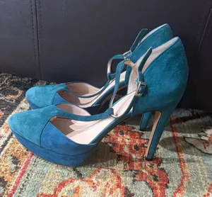 Vince Camuto Suede Heels thumbnail 1