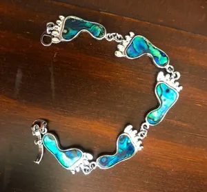 gorgeous turquoise silver bracelet thumbnail 6