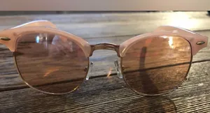 💕5️⃣ Peachy glasses NWOT fits a youth are smaller face too thumbnail 1