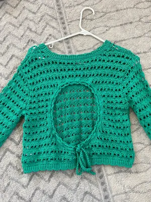Free people beach knitted top thumbnail 3