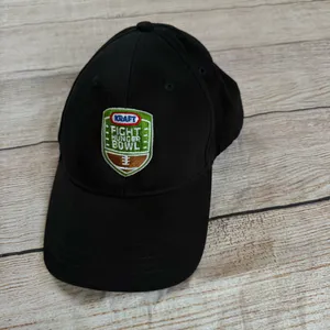 Kraft Fight Hunger Bowl black embroidered baseball hat thumbnail 3