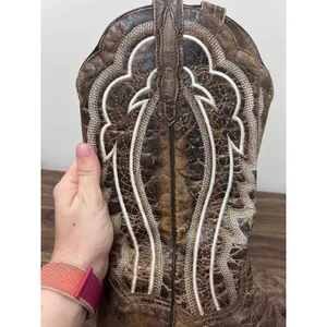 Dan Post Womens Distressed Brown Leather Western Cowboy Boots DP2369 Size 9M thumbnail 7