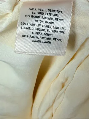 44 of 52 Convo Colloquial Pencil Skirt size 2 Lemon Yellow Anthropologie linen thumbnail 9