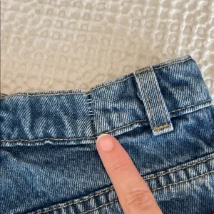 AMERICAN APPAREL Jeans Denim High Rise Cotton Shorts Cuffed Hem Size 24 *Altered thumbnail 5