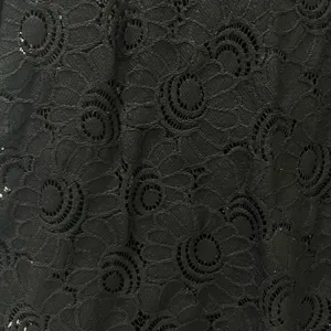 Loft Black Lace Short Sleeve Shirt Top Size Medium thumbnail 3