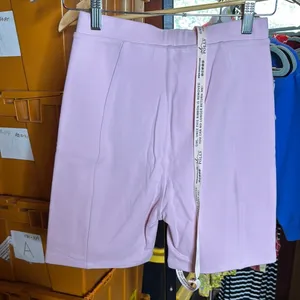 NWT Oh Polly Pink Double Lined Compression Bike Shorts Size 6 Athleisure thumbnail 5