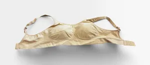 Shapermint Essentials Bra M Beige Seamless‎ Wire-Free Comfort Shapewear thumbnail 1