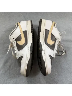 Nike Dunk Low Women’s Sesame Ironstone Phantom Brown Sneakers Size 7.5 thumbnail 7