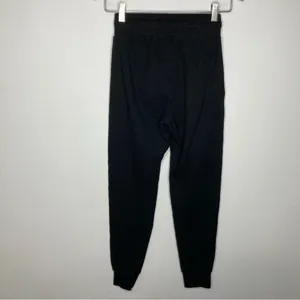 ZYIA‎ Don’t Wake Me joggers black waffle Knit size XS thumbnail 6