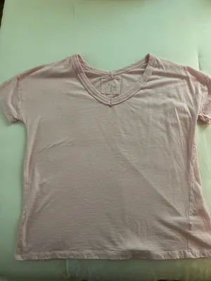 Aerie Oversized V-Neck Tee thumbnail 1