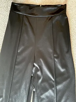 Satin Pants Black thumbnail 2