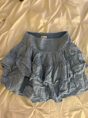 Hollister Floral Mini Skirt thumbnail 4