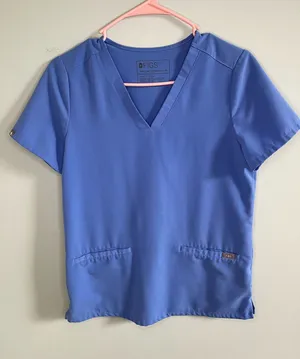 Figs Ciel Blue Jogger Scrub Set thumbnail 1