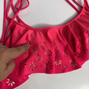 Victoria’s Secret PINK‎ hot pink bikini top size medium thumbnail 3