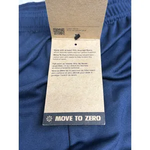 Nike Dri Fit Women's Navy Blue‎ Athletic Shorts Size L Move to Zero NWT thumbnail 3