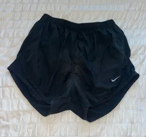 Nike Women's Black Athletic Running Shorts thumbnail 1