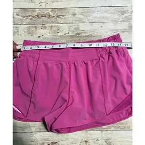 Lululemon Hotty Hot Running Shorts SZ 8 Pink 2.5" Lined Swift Fabric thumbnail 5