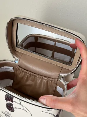 Coach Cosmetic Case With Cherry Print  thumbnail 7