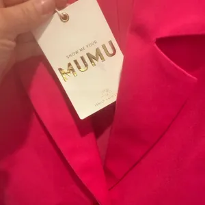 SHOW ME‎ YOUR MUMU Major Blazer in Hot Pink size XS NWT thumbnail 6