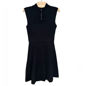 Ted Baker Black Knit Sleeveless Cocktail Dress M thumbnail 6